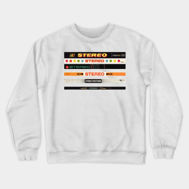 Stereo Stereo Stereo Crewneck Sweatshirt by Cooltomica